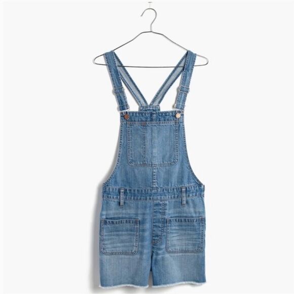 Madewell Adirondack Short Overalls - Picture 1 of 6